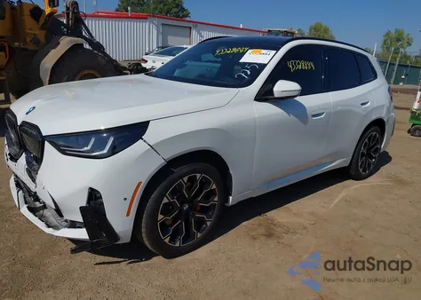 2025 BMW X3 30 xDrive from USA, damaged, VIN 5UX53GP05S9Z72539